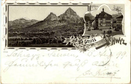 Gruss Aus Schwyz - Litho - Schwytz