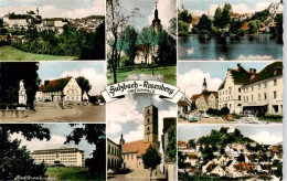 73941592 Sulzbach-Rosenberg Panorama Anna Bergkirche Am Stadtweiher Hauptstrasse - Sulzbach-Rosenberg