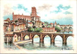 29-4-2024 (3 Z 25 France (posted 1967) Pont De Albi - Bruggen