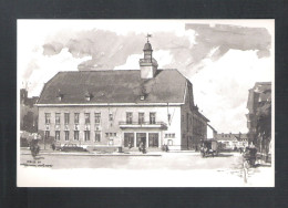 ZELE - GEMEENTEHUIS - HERMAN VERBAERE - FOTOKAART   (13.972) - Zele