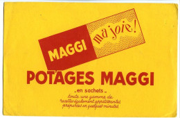 Buvard  20.9 X 13.8  Potage MAGGI (2) En Sachets - Soep En Saus