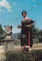 CARTOLINA  C 10 NICASTRO,LAMEZIA TERME,CALABRIA-COSTUME NICASTRESE "CALABRIA"-MEMORIA,CULTURA,NON VIAGGIATA (1961) - Lamezia Terme