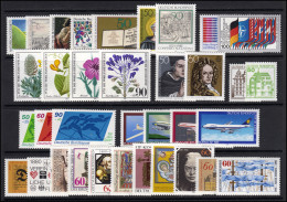 1033-1067 Bund-Jahrgang 1980 Komplett, Postfrisch ** - Annual Collections