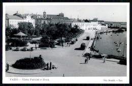 ALGARVE - FARO - Vista Parcial E Doca. ( Foto  Arnaldo) Carte Postale - Faro