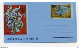 Vaticano - Aerogramma Lire 600 "O.N.U." N. A 23 Varietà 3 - Unused Stamps