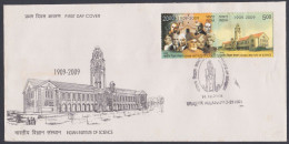 Inde India 2008 FDC Indian Institute Of Science, Bhabha, Vivekanada, Scientist, Technology, First Day Cover - Altri & Non Classificati