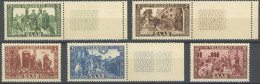 SAARLAND 299-303 **, 1950, Volkshilfe, Postfrischer Prachtsatz, Mi. 75.- - Autres & Non Classés