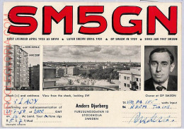 Ad9283 - SWEDEN - RADIO FREQUENCY CARD - Stockholm - 1950 - Radio