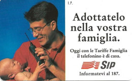Italy: Telecom Italia SIP - Adottatelo Nella Vostra Famiglia - Openbare Reclame