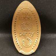PIECE ECRASEE MY LUCKY PENNY / ELONGATED COIN - Monete Allungate (penny Souvenirs)