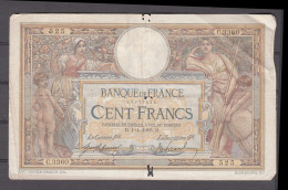 BILLETE DE FRANCIA DE 100 FRANCOS DE 1916 B - 5 F 1912-1917 ''Bleu''