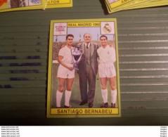 SANTIAGO BERNABEU REAL MADRID 1960 ALBUM FIGURINE CALCIATORI PANINI 1968 69 ORIGINAL STICKER - Edition Italienne