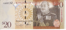 BILLETE DE TONGA DE 20 PA'ANGA DEL AÑO 2013 SIN CIRCULAR (UNC) (BANKNOTE) - Tonga