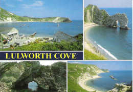 SCENES FROM LULWORTH COVE, DORSET, ENGLAND. UNUSED POSTCARD Ms5 - Swanage