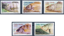 Cabo Verde - 2001 - Fishes - MNH - Kap Verde