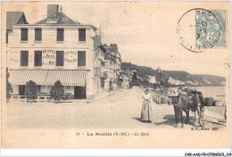 CAR-AADP8-76-0680 - LA BOUILLE - Le Quai - Hotel De La Poste A. Amy - La Bouille