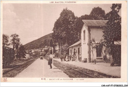 CAR-AAFP7-65-0574 - SAINT-PE DE BIGORRE - La Gare - Carte Souple - Saint Pe De Bigorre