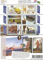 Netherlands Pays-Bas Niederlande 2009 "Limitless" Holland Brazil Set Of 6 Stamps In Block / Sheetlet MNH - Blocks & Sheetlets