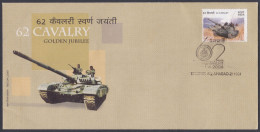 Inde India 2006 FDC 62 Cavalry, Tank, Military, Army, First Day Cover - Andere & Zonder Classificatie