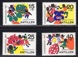 Netherlands Antilles 1977 Serie 4v Child Care MNH - Antilles