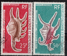 Nvelle CALEDONIE Timbres-Poste Aérienne N°129 & 130 Oblitérés TB Cote : 10€80 - Oblitérés