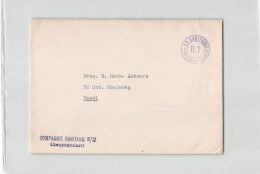 AG2677 HELVETIA FELDPOST  C.P. SANITAIRE II 2  TO BASEL - Poststempel