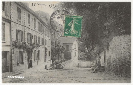 Luzarches (95) La Rue Saint Come , Envoyée En 1907 - Luzarches