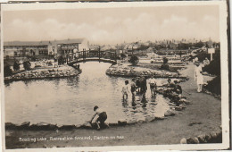 OP Nw34- CLACTON ON SEA ( ENGLAND ) - BOATING LAKE - RECREATION GROUND - CHILDREN  - 2 SCANS - Clacton On Sea