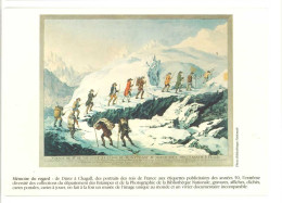 Cpm Carte Archives 1er Jour D'Emission - Voyage De Mme De Saussure à La Cime Du Mont Blanc  ( Tirage Limité)  (PHIL) - Autres & Non Classés