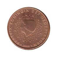 PB00100.1 - PAYS-BAS - 1 Cent - 2000 - Nederland