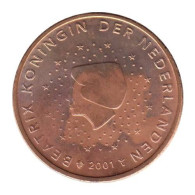 PB00201.1 - PAYS-BAS - 2 Cents - 2001 - Nederland