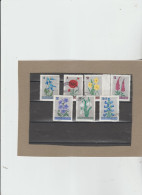 Bulgaria 1967 - YT) 1475/82  Used  "Fiori Diversi Su Fondo Grigio"" - 7 Valori Della Serie - Used Stamps