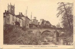 CPA - L'ARBRESLE - PONT DE LA MADELEINE SUR LA BREVENNE (TRES BEAU CLICHE) - L'Abresle