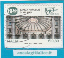 USATI ITALIA 2015 - Ref.1281A "BANCA POPOLARE DI MILANO" 1 Val. - - 2011-20: Used