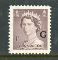 Canada MNH 1953 OVERPRINTED - Aufdrucksausgaben