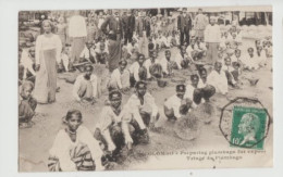 CPA-SRI-LANKA (CEYLAN)Colombo - Preparing Plumbago For Export - Triage Du Plombago - Animée - 1924 - Oblit. MARSEILLE à - Kazakhstan