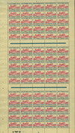 Tunisie 1926 - Colonie Française - Timbres Neufs.Yvert Nr.:138. Feuille De 75. RARE EN FEUILLE¡¡¡......(EB) AR-02374 - Unused Stamps