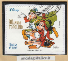 USATI ITALIA 2017 - Ref.1298 "90 ANNI DI TOPOLINO" 1 Val. - - 2011-20: Used