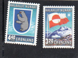 1989 Groenlandia - Autogoverno - Unused Stamps