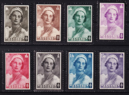 Belgica, 1935 Y&T. 411 / 418, MNH. - Ungebraucht