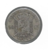 LEOPOLD II * 50 Cent 1899 Frans * Z.Fraai * Nr 12849 - 50 Cent