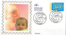 France 3541 Fdc Naissance, Bébé , Fœtus, Maternité - Other & Unclassified