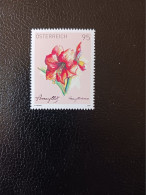 Austria 2024 Autriche Flowers Amaryllis Hippeastrum Fleur Flora Fiori 1v Mnh - Neufs