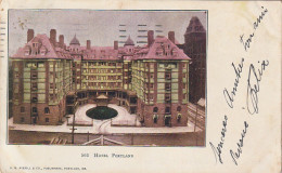 UR 20- HOTEL , PORTLAND - OREGON - UNITED STATES OF AMERICA - 2 SCANS - Portland