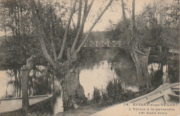 VE 16-(91) EPINAY SOUS SENART - L' YERRES A LA PASSERELLE - 2 SCANS - Epinay Sous Senart