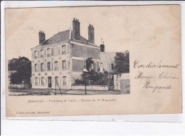 MONTMIRAIL: Faubourg De Paris, Maison Du Dr. Hugonnet, Autographe - Très Bon état - Montmirail