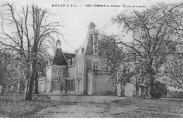 BALLAN - " Bois Renault " Le Château - Très Bon état - Ballan-Miré