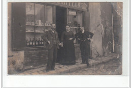 MAULE : Carte Photo D'un Coiffeur En 1906 - Très Bon état - Maule