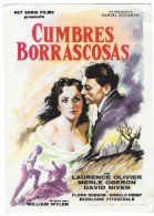 Programa Cine. Cumbres Borrascosas. Laurence Olivier. 19-1851 - Publicité Cinématographique