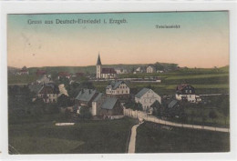 39084706 - Deutsch-Einsiedel Im Erzgebirge. Gelaufen, Ca. 1910. Leicht Fleckig, Kleiner Knick Unten Links, Sonst Gut Er - Deutschneudorf